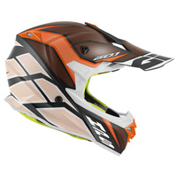 GIVI KASK CROSS 60.1 INVERT ECE R22-06 KOLOR CZARNY/BIAŁY/POMARAŃCZOWY MAT ROZMIAR XXL
