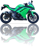 Tłumik IXIL KAWASAKI Z 300 (EX300A), typ L3XB (waga 3000 g, długość 370 mm, materiał Inox AISI304, k