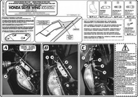 KAPPA MOCOWANIE SZYBY 214DT HONDA SILVERWING 400-600CCM (01-10) - D214KITK
