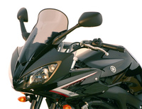 Szyba motocyklowa MRA YAMAHA FZ 600 S2 FAZER, RJ14, 2007-, forma T, czarna