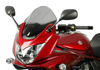 Szyba motocyklowa MRA SUZUKI GSF 1200 S  BANDIT, WVCH/WVCB, 2006-, forma S, czarna