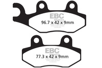 Klocki hamulcowe EBC SFA228 skuterowe (kpl. na 1 tarcze)