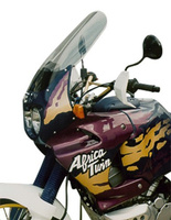 Szyba motocyklowa MRA HONDA XRV 750 AFRICA TWIN, RD07, 1993-1995, forma T, czarna