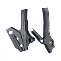 POLISPORT WYPRZEDAŻ OSŁONY RAMY (KOMPLET) SUZUKI DRZ 400 '00-'22 KOLOR SZARY (N-GREY)