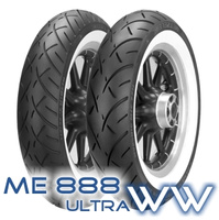 METZELER OPONA 130/90-16 ME888 MARATHON ULTRA 67H TL M/C WWW BIAŁY BOK PRZÓD DOT 14-27/2024