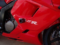 Crashpady Classic Rg Racing Hyosung Gt125R & Gt250R Black