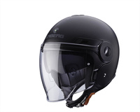 KASK OTWARTY CABERG JET Z BLENDĄ UPTOWN CZARNY MAT