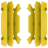 POLISPORT OSŁONY CHŁODNICY (KRATKI- KOMPLET) SUZUKI RM 125 '01-'08; RM 250 '96-'06; DRZ 400 '00-'22 KOLOR ŻÓŁTY