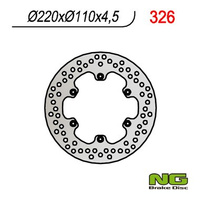NG TARCZA HAMULCOWA TYŁ APRILIA 125/350/600/650 (220x110x4,5)