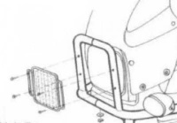 Hepco&Becker GS (1998-2000)/R 1100 GS (1994-1999) Osłona świateł - 502904 00 01