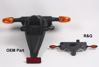 Mocowanie Tablicy Rejestracyjnej Rg Racing Kawasaki Z1000 07- 09 & Z 750 07-/Z750R