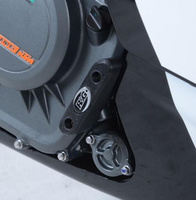 Slidery Silnika Rg Racing Ktm Rc390 (17-), Prawa Strona Black
