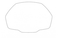 Osłona wyświetlacza do Triumph Daytona 660 24-25