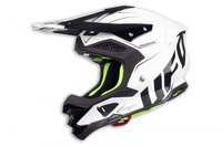 UFO KASK DIAMOND CROSS CARBON FIBERGLASS MADE IN ITALY KOLOR CZARNY/BIAŁY ROZMIAR XL - KOLEKCJA 2022 - WYPRZEDAŻ