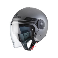 KASK OTWARTY CABERG JET Z BLENDĄ UPTOWN GUNMETAL SZARY MAT