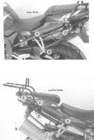 Hepco&Becker Yamaha YZF-R1 (2002-2004) topcase carrier - 6504501 01 01