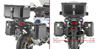 GIVI Stelaż kufrów bocznych PLOS1178CAM do HONDA CRF1100L Africa Twin Adventure Sports (2020-2025r) - (PLOS1178CAM)
