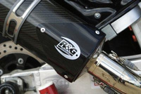 Osłona Tłumika RG Racing Trioval Lewa Strona Black