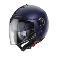 Kask otwarty CABERG RIVIERA V4 - rozm XS( niebieski mat )