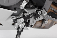 Dźwignia zmiany biegów SW-MOTECH DUCATI MULTISTRADA 950S (19-) 1260 (18-) black/silver - FSC.22.892.10000
