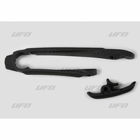 UFO ŚLIZG ŁAŃCUCHA (MAŁY I DUŻY) KTM EXC/EXCF TPI '12-'20 KOLOR CZARNY