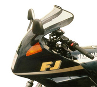 Szyba motocyklowa MRA YAMAHA FJ 1200, 3CV / 3CW / 3CX / 3GP / 1WH, 1988-1990, forma T, czarna
