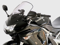 Szyba motocyklowa MRA KAWASAKI ER 6 F, EX 650 A, 2006-2008, forma R, przyciemniana
