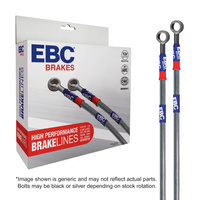 Przewody hamulcowe w stalowym oplocie EBC BLM4053-7FR KAWASAKI VERSYS 650 ABS [11-13]