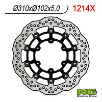 NG TARCZA HAMULCOWA PRZÓD SUZUKI GSXR 600 '08-'18, GSXR 750 '08-'18, GSXR 1000 '09-'16, GSX 750Z '08-'14 (310X102X5) WAVE PŁYWAJĄCA
