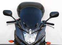 Szyba motocyklowa MRA YAMAHA XJ 6 DIVERSION, RJ19, 2009-, forma T, czarna