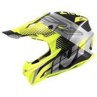GIVI KASK CROSS 60.1 FRESH ECE R22-06 KOLOR SZARY/CZARNY/ŻÓŁTY MAT ROZMIAR M