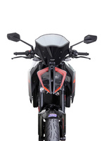 Szyba motocyklowa MRA KTM 1290 SUPER DUKE R, KTM SUPERDUKE, 2017-2019, forma NRM, przyciemniana