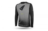 UFO KOSZULKA ROWEROWA MTB / E-BIKE TERRAIN LV1 JERSEY MADE IN ITALY (DŁUGI RĘKAW) KOLOR SZARY/CZARNY ROZMIAR M - KOLEKCJA 2024