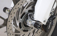 Slidery Przedniego Zawieszenia RG Racing Husqvarna Tr650 Strada Black