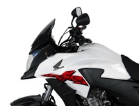Szyba motocyklowa MRA HONDA CB 500 X, PC 46, 2013-2015, forma O, czarna