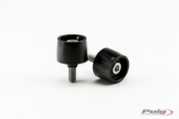 CIĘŻARKI / KOŃCÓWKI KIEROWNICY PUIG - PODSTAWA / BAZA CZARNA - MODEL THRUSTER DO YAMAHA MT-07 TRACER