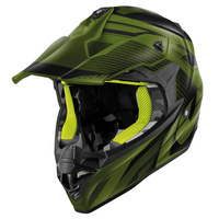 GIVI KASK CROSS 60.1 FRESH ECE R22-06 KOLOR CZARNY/ZIELONY/ŻÓŁTY ROZMIAR S
