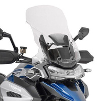 KAPPA 2022/11 SZYBA TRIUMPH TIGER 1200 GT EXPLORER '22-, HUSQVARNA NORDEN 901 '22-, PRZEZROCZYSTA 57X38 CM (WYS. X SZER.) WYŻSZA O 12,5 CM OD ORYGINAŁU, PRZEZROCZYSTA - KD6422ST