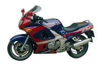 Szyba motocyklowa MRA KAWASAKI ZZR 600, ZX600E, 1993-, forma T, czarna