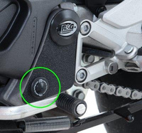 Zaślepka Ramy Rg Racing Lewa Dolna Honda Vfr800 14-, Crossrunner 15-