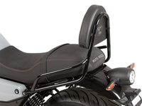 Sissybar without rearrack black for Moto Guzzi V7 Stone (2025-)
