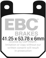 Klocki hamulcowe EBC FA665 (kpl. na 1 tarcze)