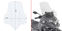 GIVI SZYBA PRZEZROCZYSTA 72 x 60 cm (H x W) - YAMAHA Tricity 300 (20)