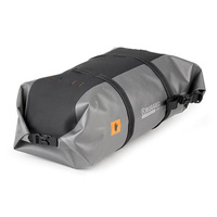 KAPPA TORBA / WAŁEK NA SIEDZENIE / BAGAŻNIK 45L 100% WODOSZCZELNA KOLOR CZARNO-SREBRNY (K' RUGGED) (61X34X23C - AV03