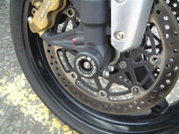 Slidery przedniego zawieszenia RG RACING GSXR K2-K5 SV1000 (NOT GSXR1000K5-K6) WHITE