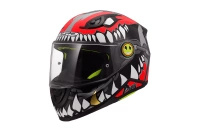 LS2 Kask motocyklowy FF812 KID PUNK GREY RED M