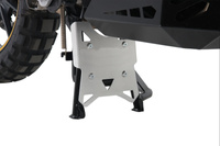 Płyta ochronna stopki centralnej srebrna do Triumph Tiger Explorer 1200 XR/X