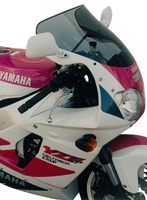 Szyba motocyklowa MRA YAMAHA YZF 750 SP, 4HT, -, forma T, czarna