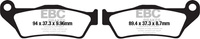 Klocki hamulcowe EBC FA671V V-PAD (kpl. na 1 tarcze)