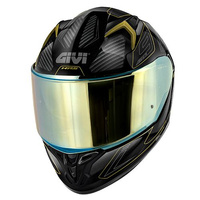 GIVI KASK 50.9 ENIGMA - INTEGRALNY Z BLENDĄ - CZARNY Z GRAFIKĄ ZŁOTĄ M / 58